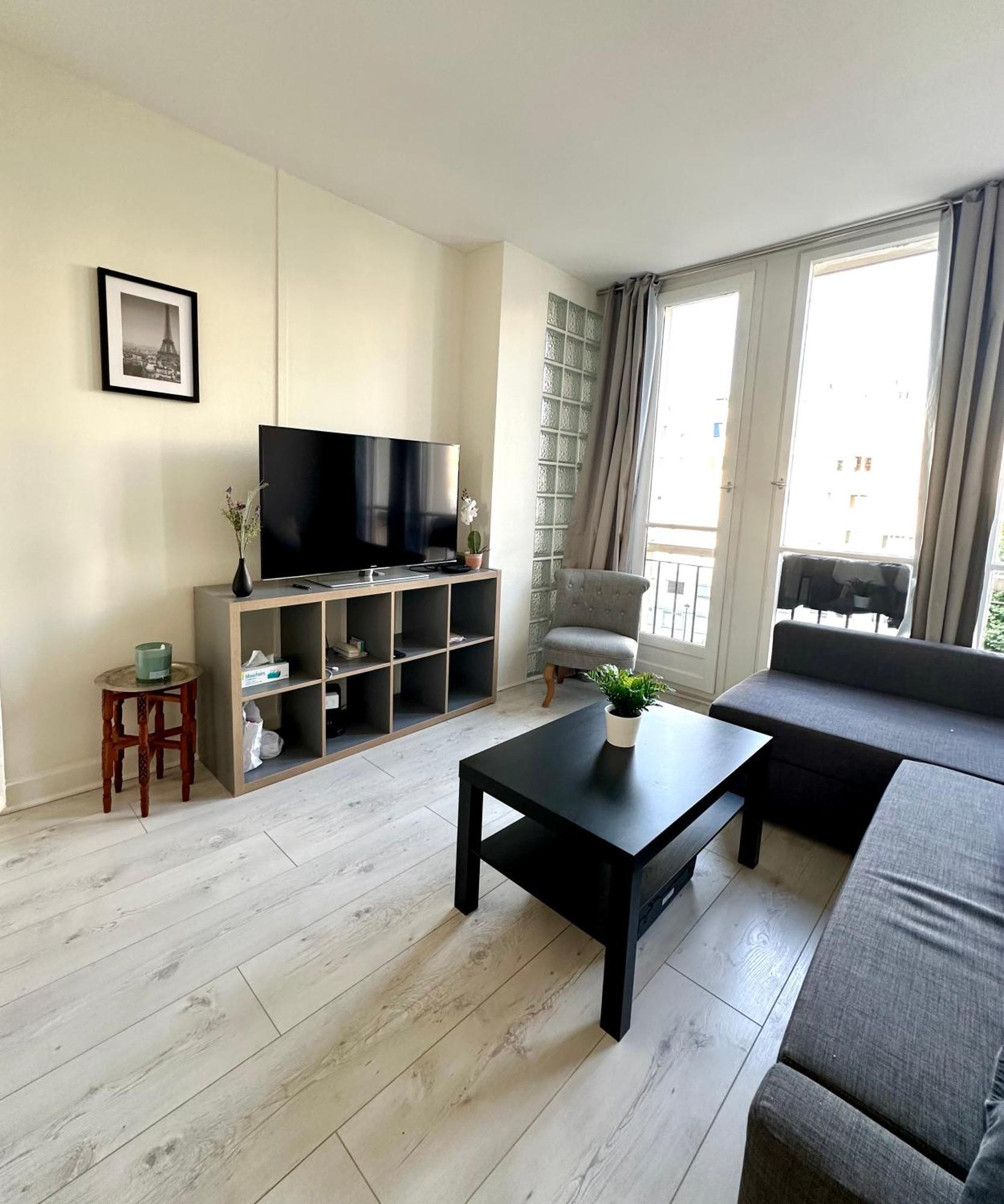 Appart Ensoleille A Boulogne Billancourt Exteriör bild
